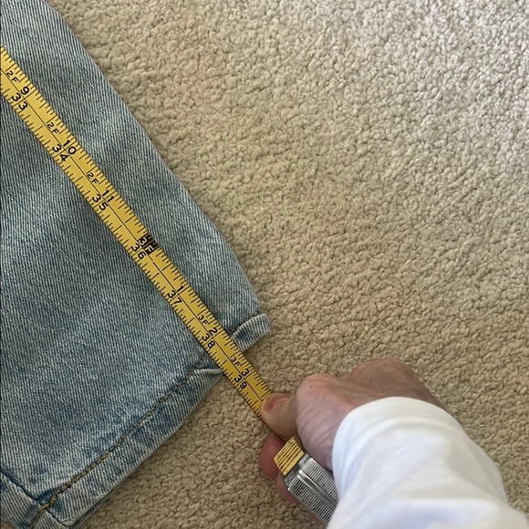 VINTAGE ANA GUESS light Blue Denim Cargo Pants - Picture 8 of 8